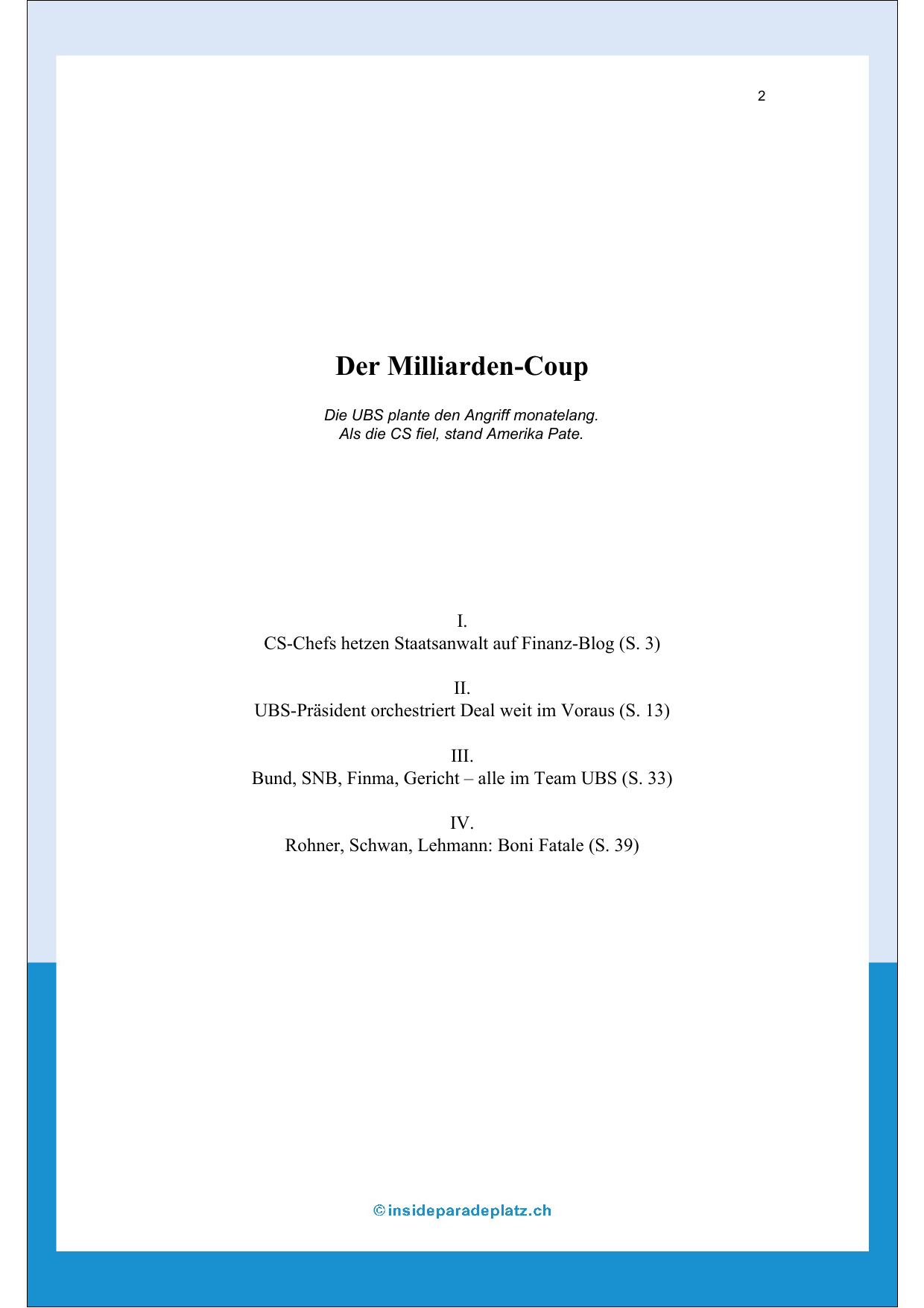Der Milliarden-Coup – Bild 3